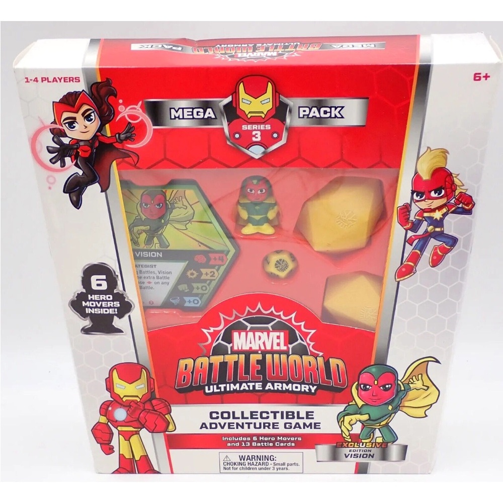 Marvel Battleworld Funko Game Series 3 Exclusive Edition Vision Mega Pack